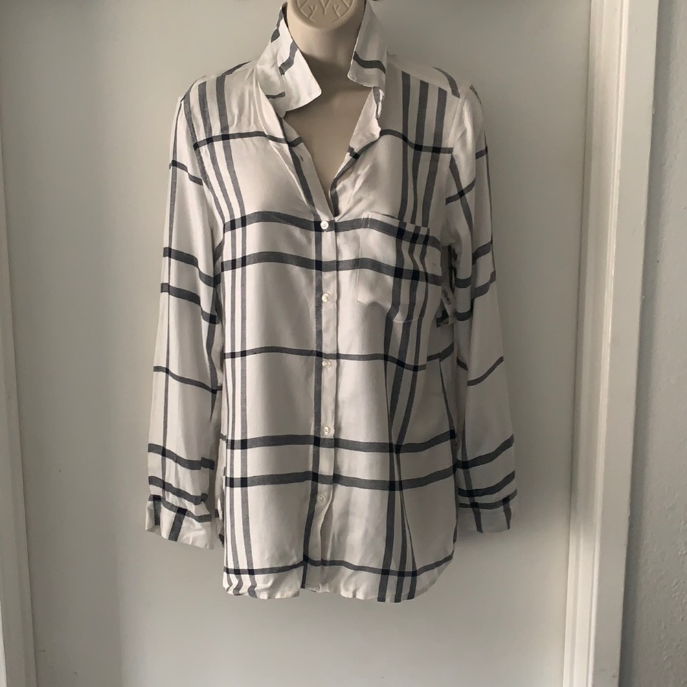 Black and White plaid shirt